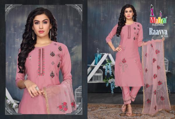 Maira Raavya 7 Designer Festive Wear Silk Readymade Salwar 